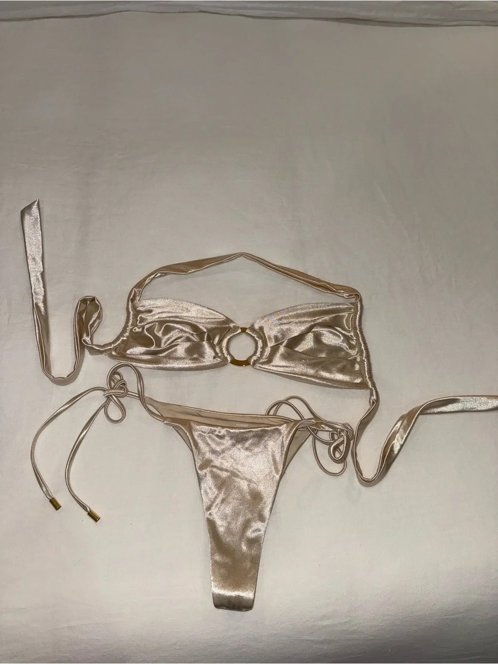 Monday Swimwear Champagne Bikini - BRAND NEW SIZE SMALL